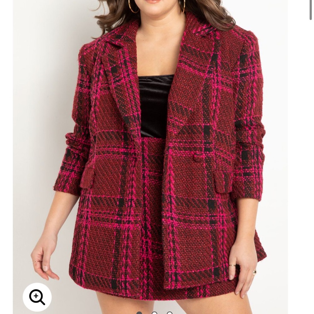 Eloquii Bold Tweed Blazer - New With Tags (NWT)